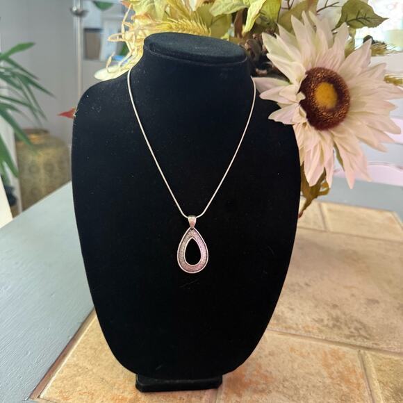 Silpada 925 Sterling Silver Pendant & Necklace - Picture 1 of 10